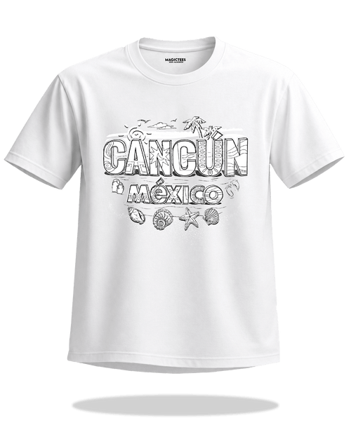 Playera "CANCÚN Fonatur" – LUMISOL | Dónde el sol revela la magia. | Playera que cambia de color con el sol - Magic Tees