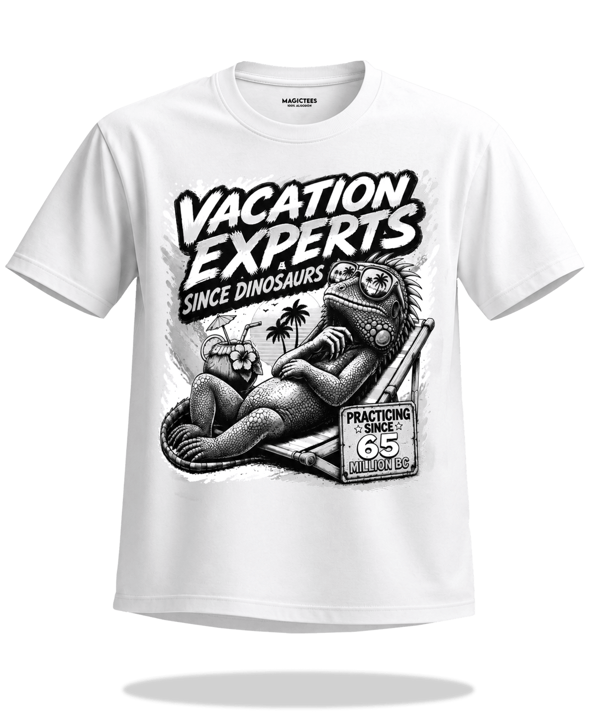Playera "Vacation EXPERTS" – LUMISOL | Dónde el sol revela la magia. | Playera que cambia de color con el sol - Magic Tees