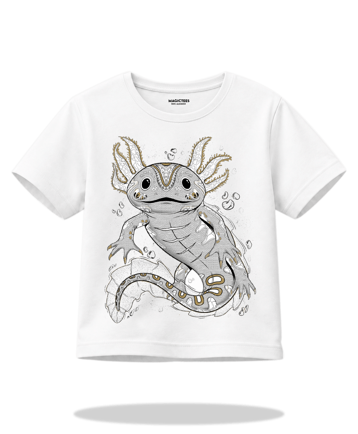 Playera "Ajolote" – LUMISOL | Donde el sol revela la magia | Playera que cambia de color con el sol - Magic Tees