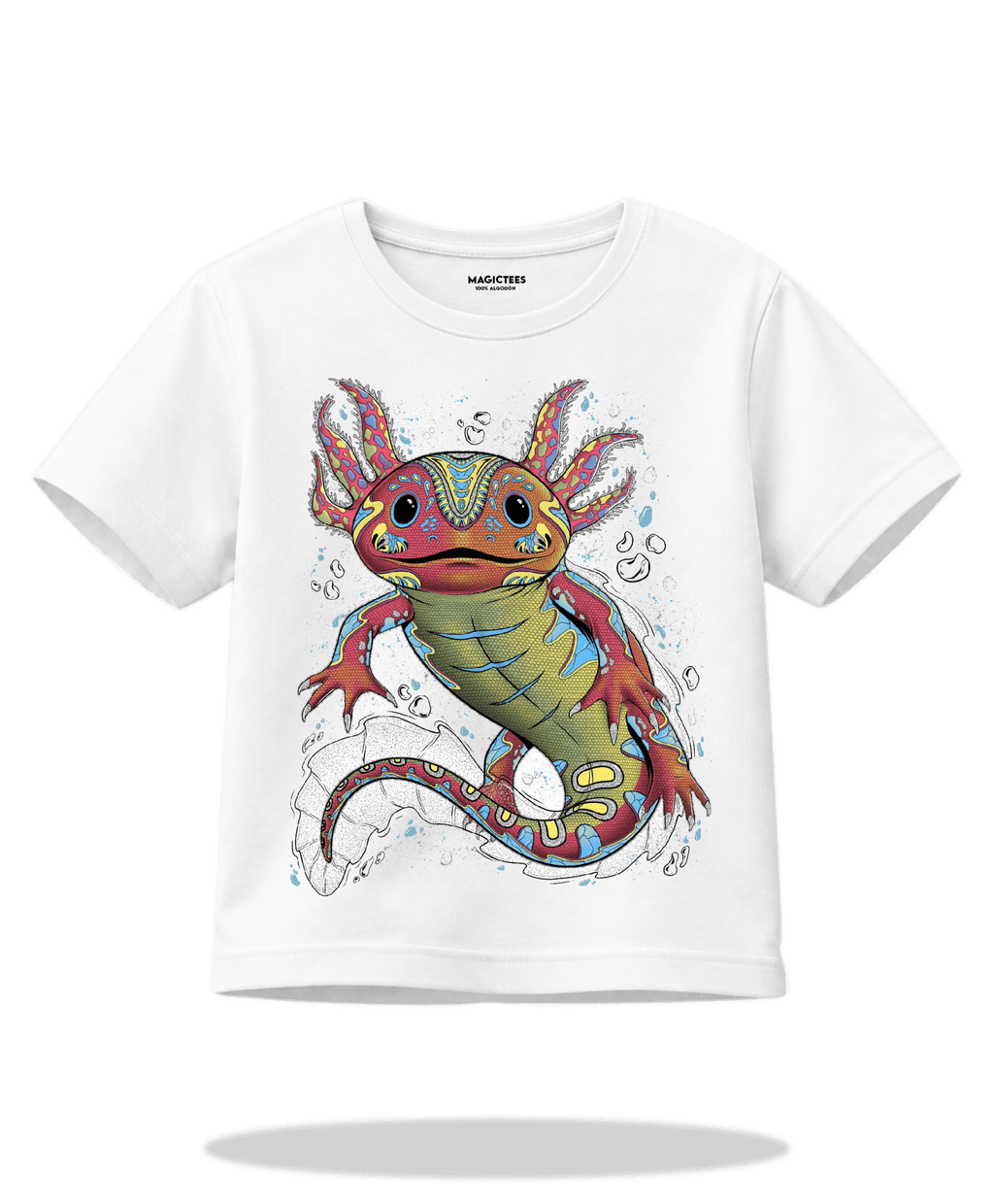 Playera "Ajolote" – LUMISOL | Donde el sol revela la magia | Playera que cambia de color con el sol - Magic Tees