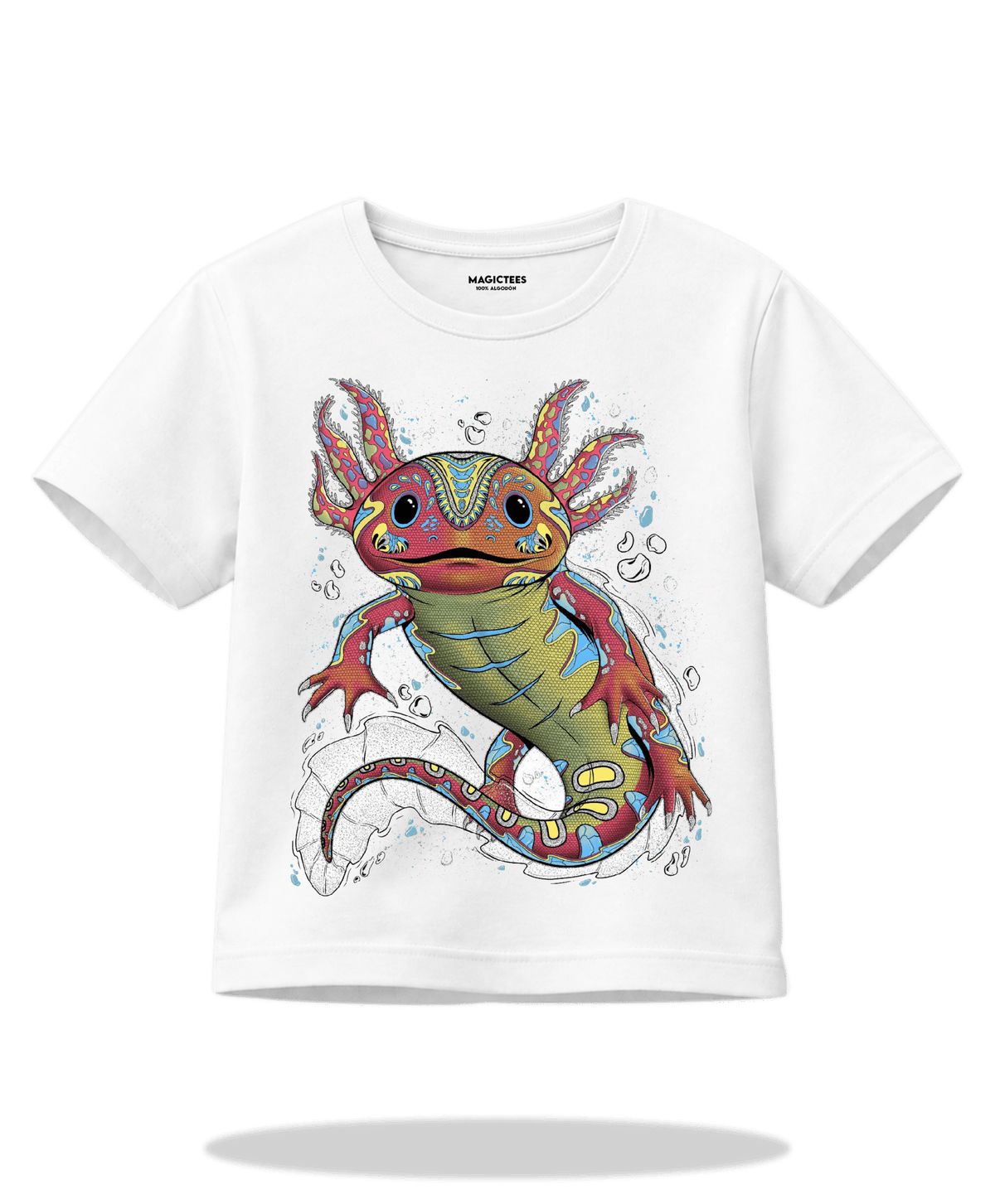 Playera "Ajolote" – LUMISOL | Donde el sol revela la magia | Playera que cambia de color con el sol - Magic Tees
