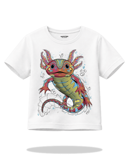 Playera "Ajolote" – LUMISOL | Donde el sol revela la magia | Playera que cambia de color con el sol - Magic Tees