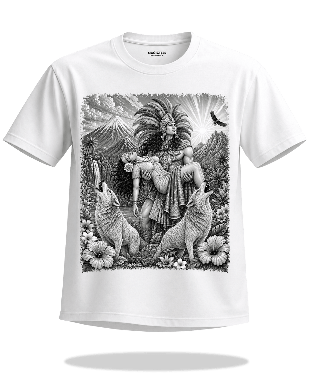 Playera "Amor Eterno" – LUMISOL | Dónde el sol revela la magia. | Playera que cambia de color con el sol - Magic Tees