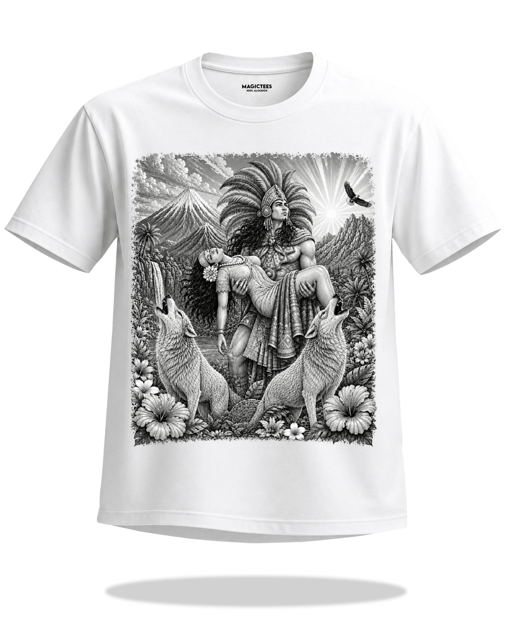 Playera "Amor Eterno" – LUMISOL | Dónde el sol revela la magia. | Playera que cambia de color con el sol - Magic Tees