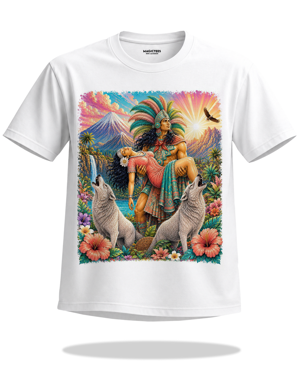 Playera "Amor Eterno" – LUMISOL | Dónde el sol revela la magia. | Playera que cambia de color con el sol - Magic Tees