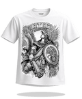 Playera "Aztec Warrior Vision" – LUMISOL | Donde el sol revela la magia. | Playera que cambia de color con el sol - Magic Tees