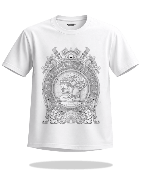 Playera "Calendario Maya" – LUMISOL | Donde el sol revela la magia. | Playera que cambia de color con el sol - Magic Tees