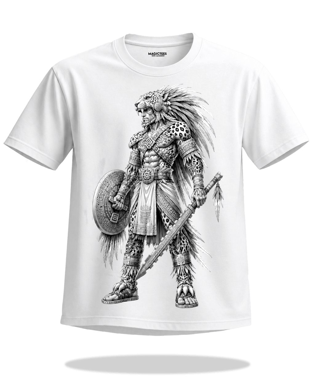Playera "Guerrero Visión" – LUMISOL | Donde el sol revela la magia. | Playera que cambia de color con el sol - Magic Tees
