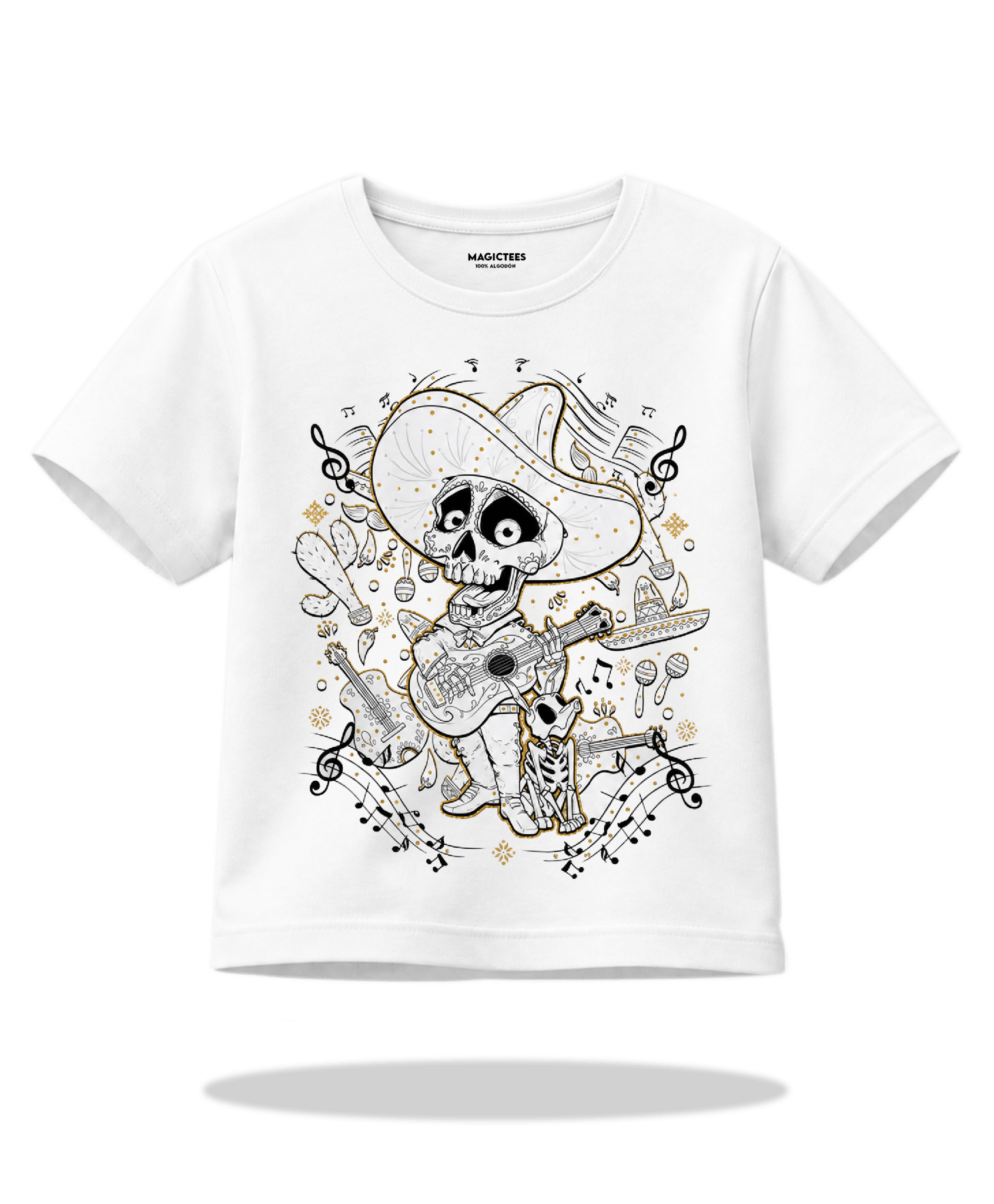 Playera "Coco" – LUMISOL | Donde el sol revela la magia | Playera que cambia de color con el sol - Magic Tees