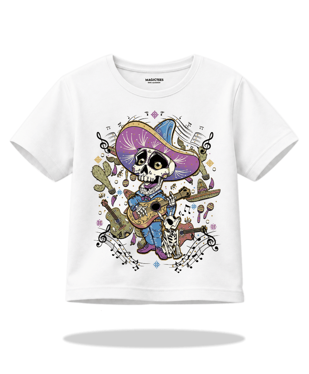 Playera "Coco" – LUMISOL | Donde el sol revela la magia | Playera que cambia de color con el sol - Magic Tees