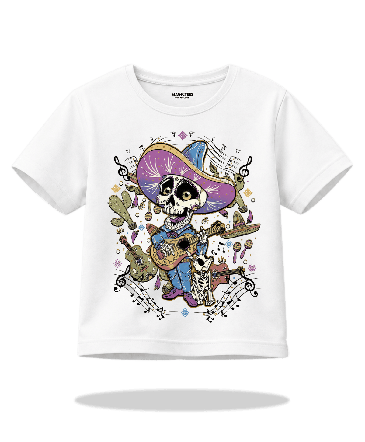 Playera "Coco" – LUMISOL | Donde el sol revela la magia | Playera que cambia de color con el sol - Magic Tees