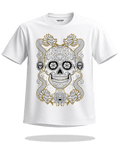 Playera "Calavera Serpiente" – LUMISOL | Donde el sol revela la magia. | Playera que cambia de color con el sol - Magic Tees
