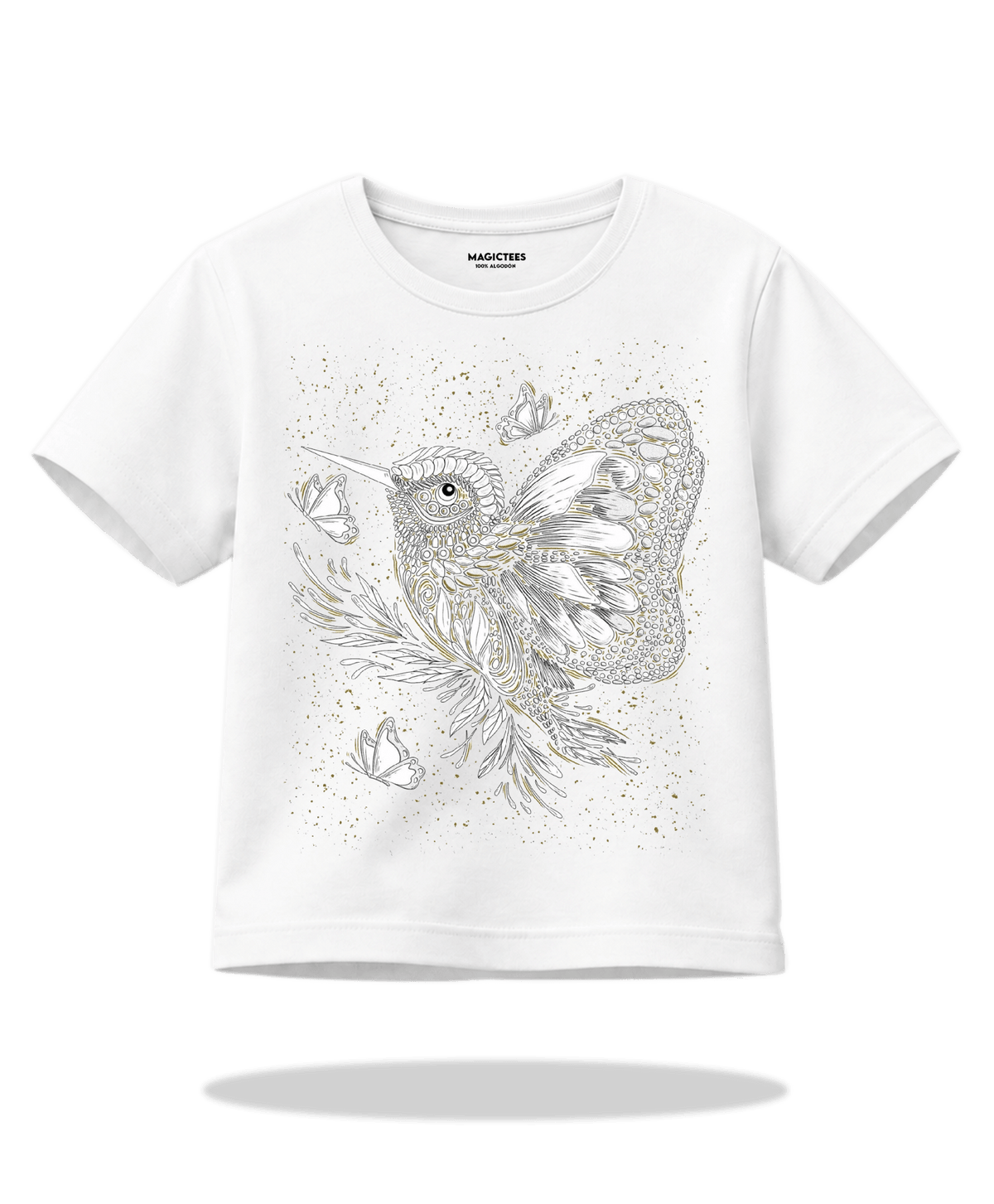 Playera "Colibrí" – LUMISOL | Donde el sol revela la magia. | Playera que cambia de color con el sol - Magic Tees