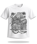 Playera "Iguana Piramide" – LUMISOL | Donde el sol revela la magia. | Playera que cambia de color con el sol - Magic Tees
