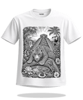 Playera "Jaguar Tronco Visión" – LUMISOL | Donde el sol revela la magia. | Playera que cambia de color con el sol - Magic Tees