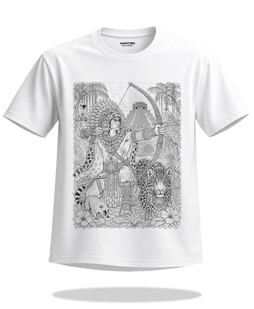 Playera "Arquero" – LUMISOL | Donde el sol revela la magia | Playera que cambia de color con el sol - Magic Tees