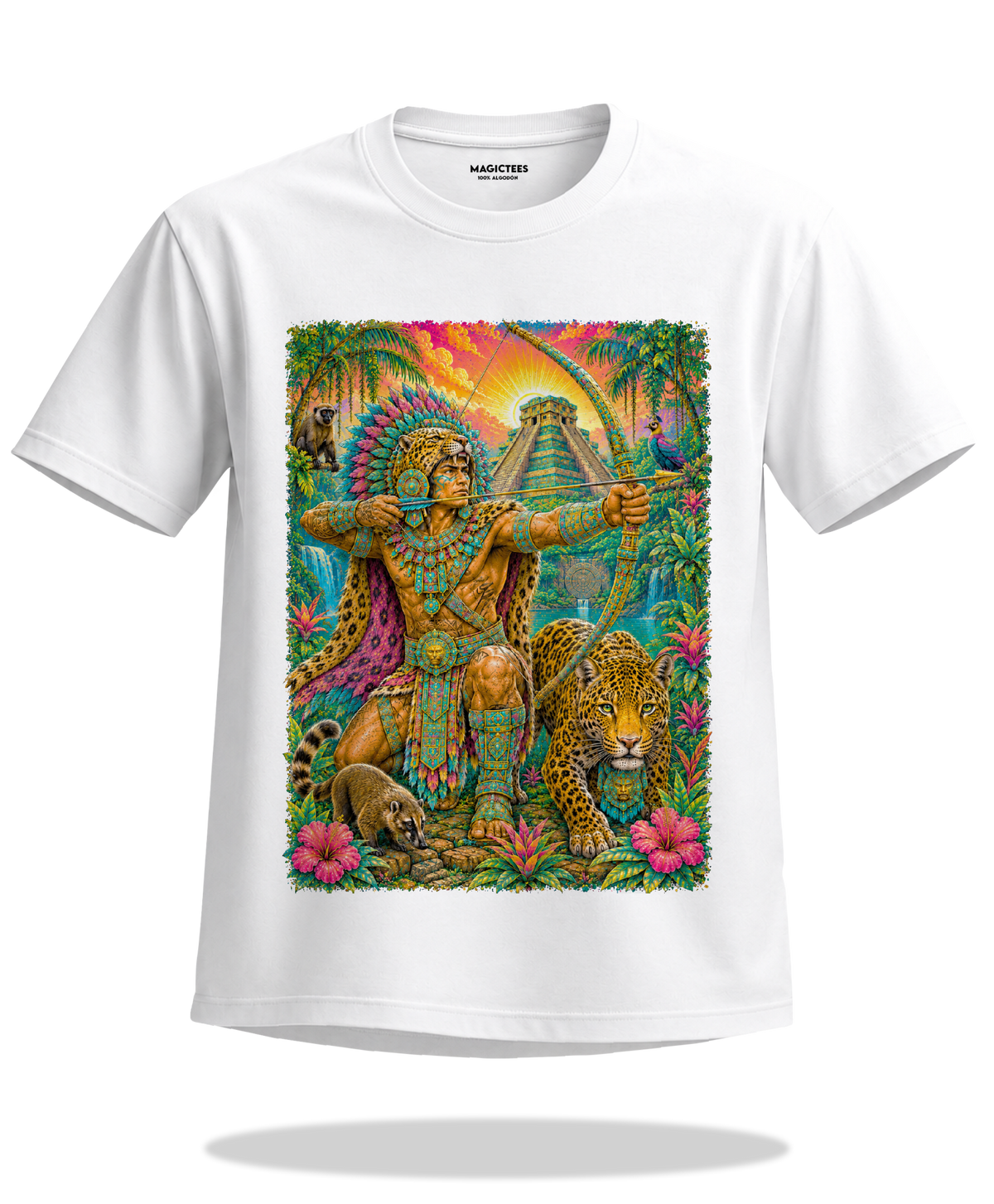 Playera "Arquero" – LUMISOL | Donde el sol revela la magia | Playera que cambia de color con el sol - Magic Tees