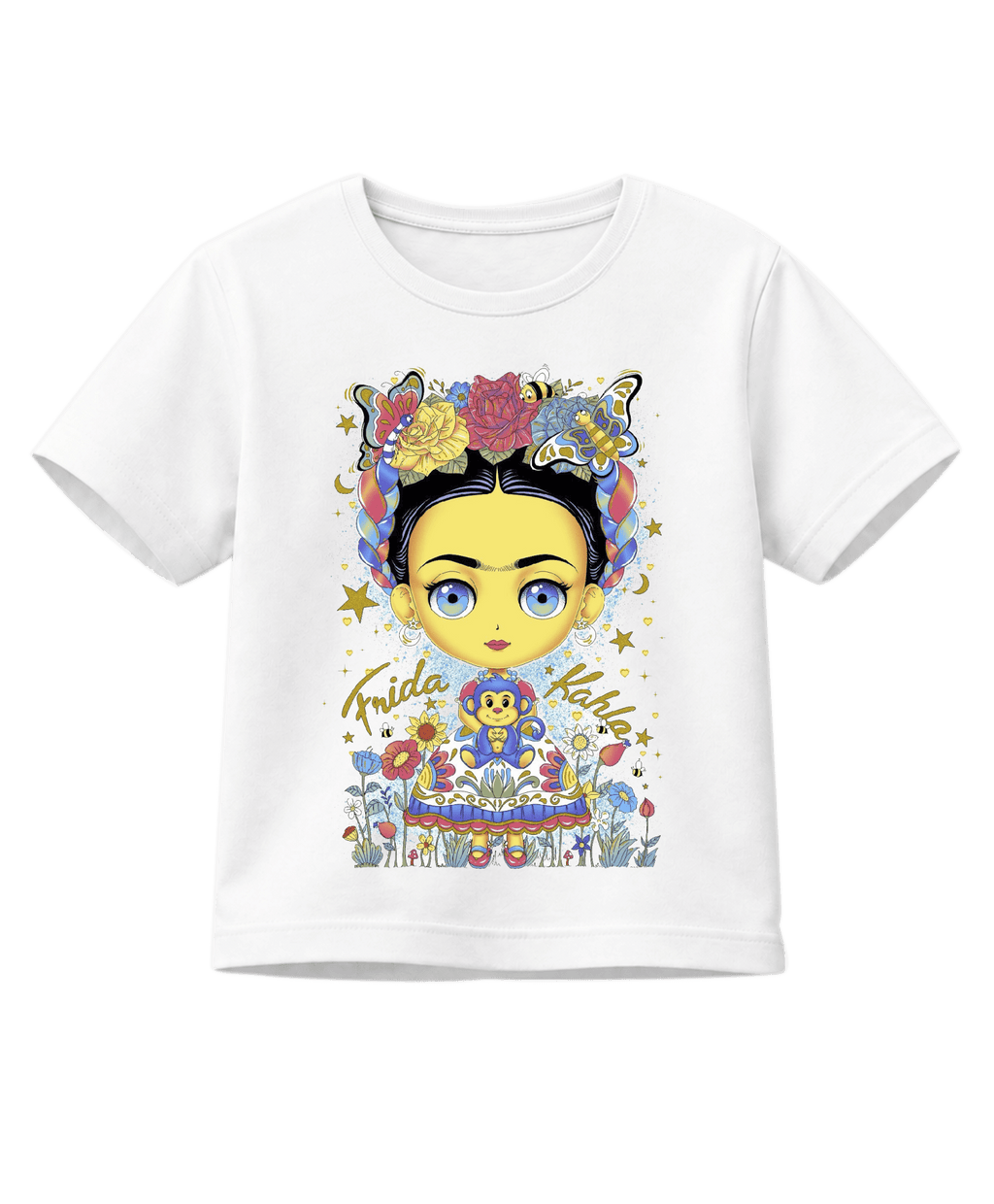 Playera "Fridita" – LUMISOL | Donde el sol revela la magia. | Playera que cambia de color con el sol - Magic Tees
