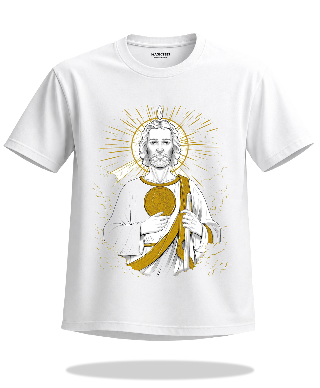 Playera "San Judas Tadeo" – LUMISOL | Donde el sol revela la magia