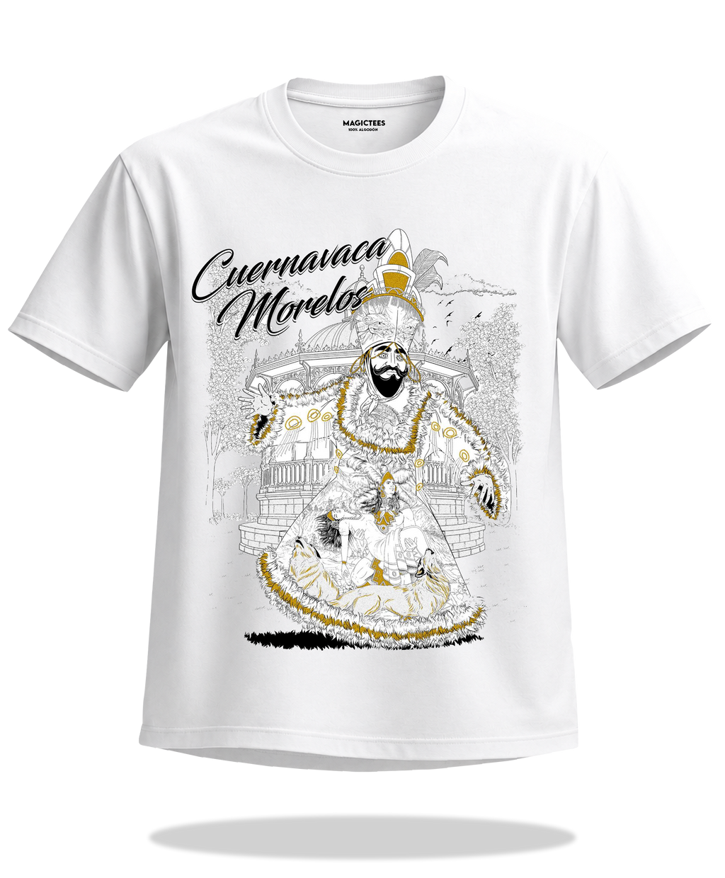 Playera "Chinelo de Cuernavaca" – LUMISOL | Donde el sol revela la magia