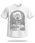 Playera "Jaguar Luna" – LUMISOL | Donde el sol revela la magia. | Playera que cambia de color con el sol - Magic Tees