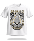 Playera "Jaguar Rostro" – LUMISOL | Donde el sol revela la magia. | Playera que cambia de color con el sol - Magic Tees