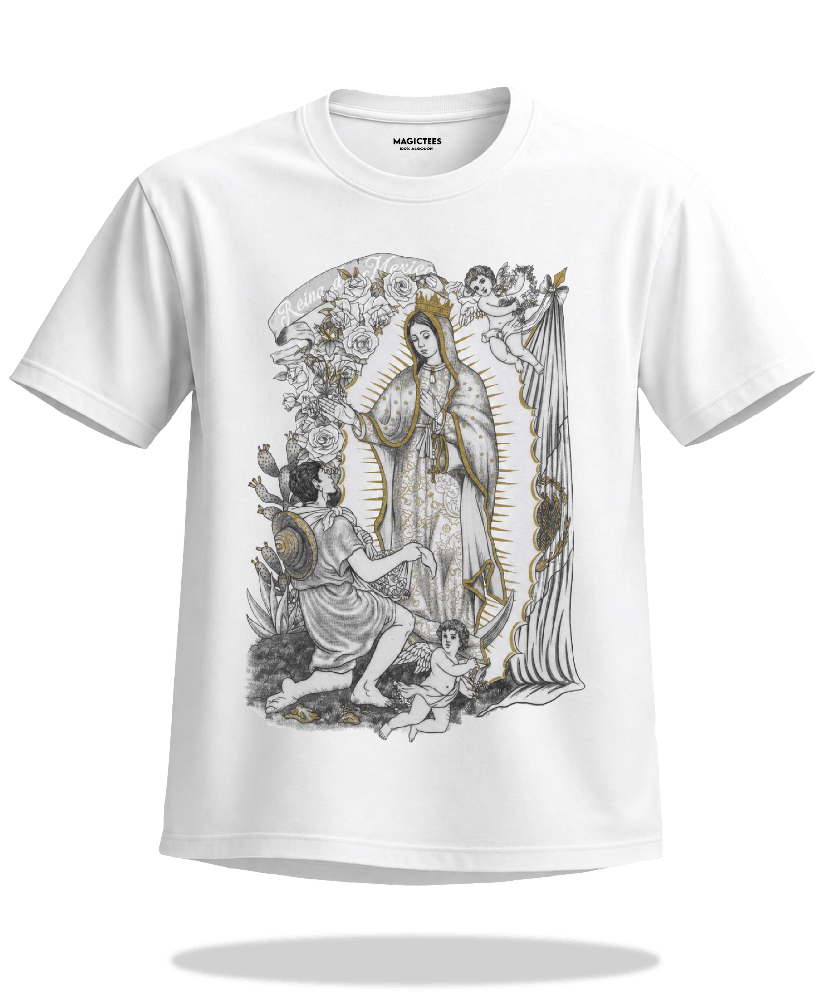 Playera "Virgen" – LUMISOL | Donde el sol revela la magia. | Playera que cambia de color con el sol - Magic Tees