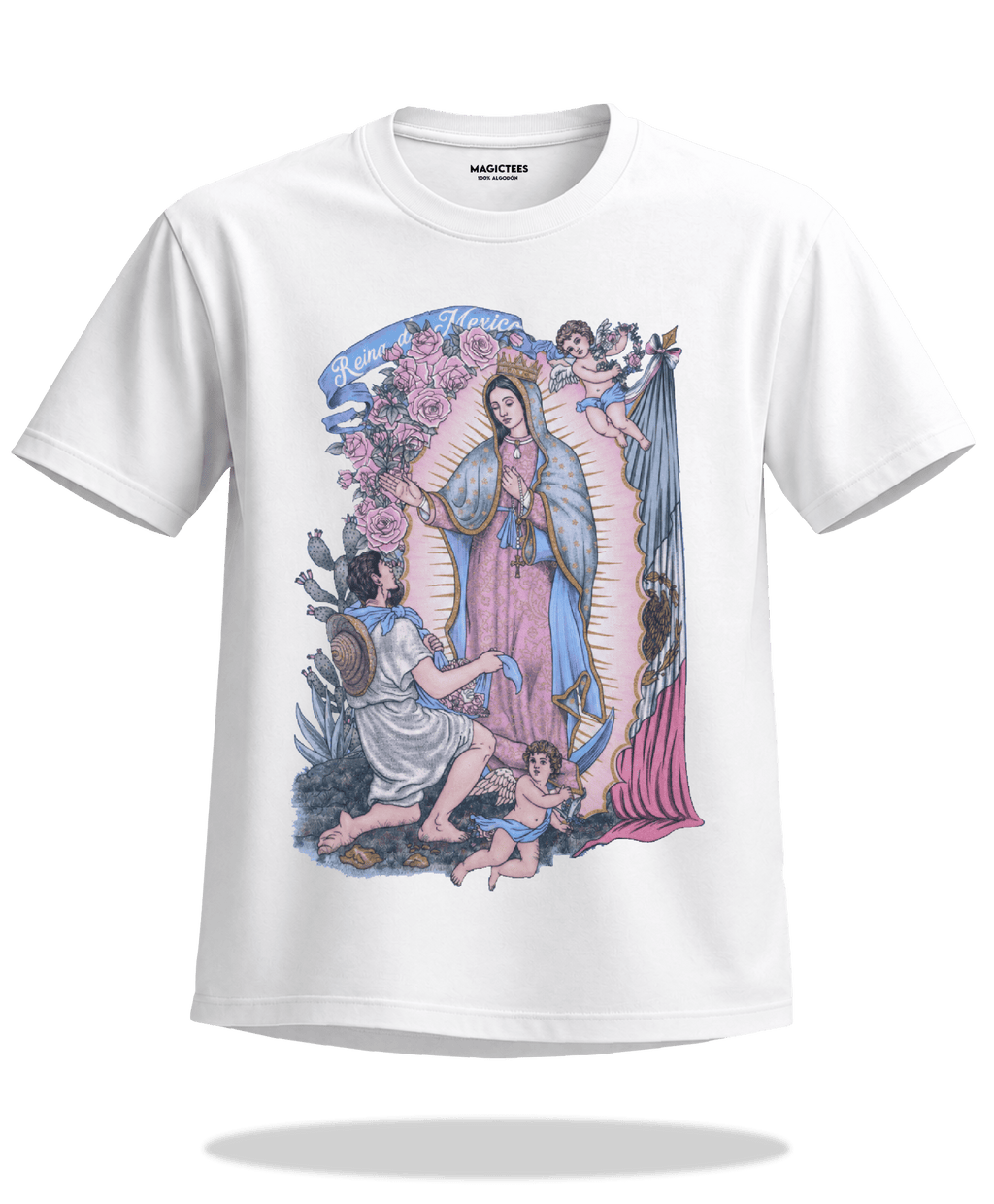 Playera "Virgen" – LUMISOL | Donde el sol revela la magia. | Playera que cambia de color con el sol - Magic Tees