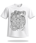 Playera "Calendario Azteca" – LUMISOL | Donde el sol revela la magia. | Playera que cambia de color con el sol - Magic Tees